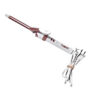 Conair CO699GN Curling Iron Narrow Barrel Rose Gold Ceramic Adjustable Tested